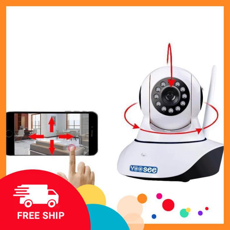 [BH 6 THÁNG]Camera WIFI Yoosee HD720P 3 Anten 720HD Siêu Nét 2019 | BigBuy360 - bigbuy360.vn