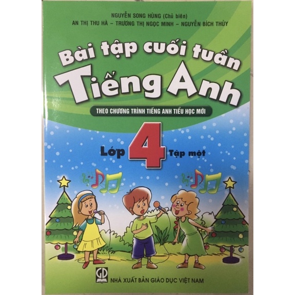 Sách - Bài Tập Cuối Tuần Tiếng Anh 4 - NXB Giáo dục