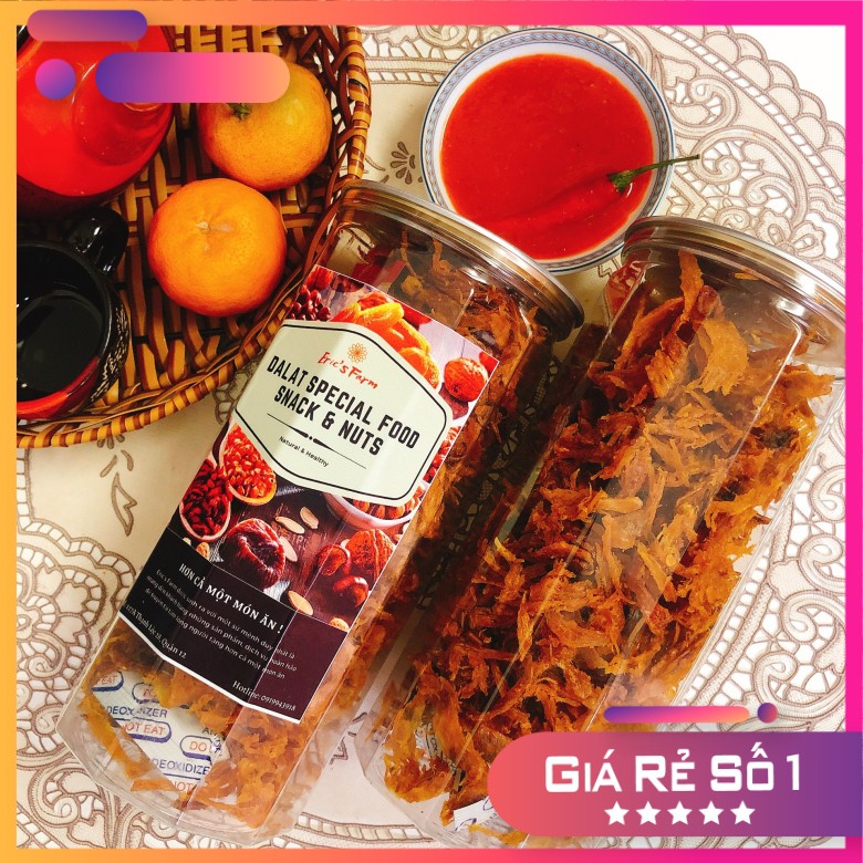 MỰC XÉ TẨM GIA VỊ CAY 250G | HỦ PET - HÀNG LOẠI 1 - ERIC'S FARM | | BigBuy360 - bigbuy360.vn