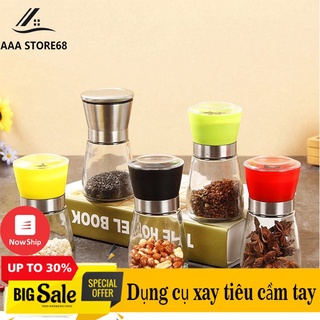 Dụng cụ xay tiêu cầm tay dễ sử dụng tiện lợi