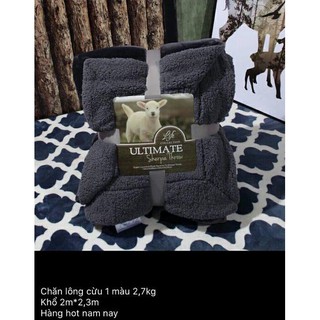 XẢ KHO Chăn Lông Cừu Untimate Siêu Ấm ( 2m X 2m3)