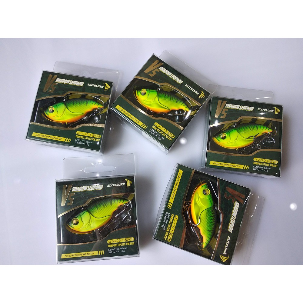 MỒI CÂU CÁ ELITELURE V5 SHADOW LEOPARD 12G
