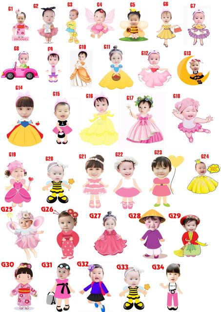 CHIBI Trang trí sinh Nhật cho bé