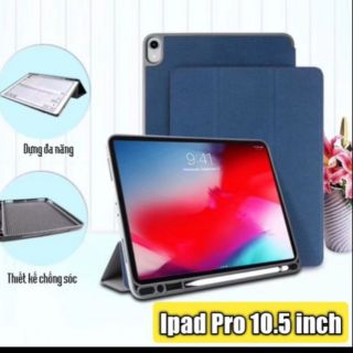 Bao da iPad Pro (10.5)Air 3 hiệu Mutural chính hãng có khay để bút