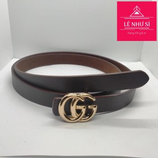 🎁FREESHIP🎁 Thắt Lưng Nữ - Dây Nịt Nữ Khóa 2 chữ G gucci siêu đẹp