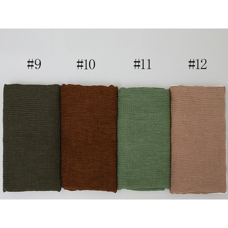 Khăn Choàng Cotton Trơn Thời Trang Cho Nữ