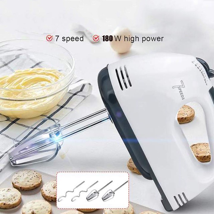 Máy đánh trứng cầm tay mini cho gia đình nhỏ gọn tiện dụng