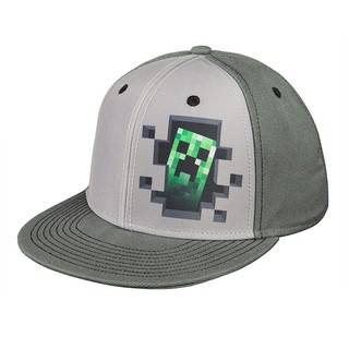 Mũ Minecraft Creeper Xám Hàng Chính Hãng