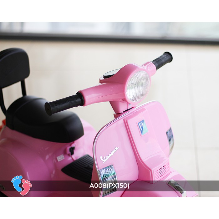 Xe máy điện Vespa cho bé BABY PLAZA A008 (PX150)