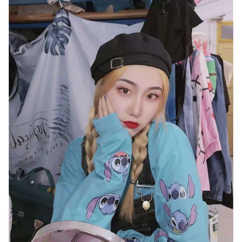 Mũ nồi nữ Beret có dây rút thời trang