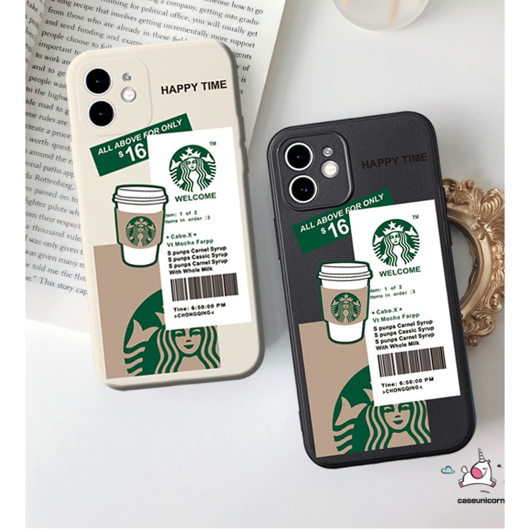 Ốp Lưng IP Starbuck cạnh vuông BVC 6/6plus/6s/6splus/7/7plus/8/8plus/x/xr/xs/11/12/13/14/pro/max/plus/promax