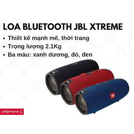 LOA BLUETOOTH JBL XTREME 2, Loa Bluetooth Nghe Nhạc Hay Âm Thanh Chất Lượng- Loa vi tính- Có Cắm Thẻ USB- [ Freeship ]