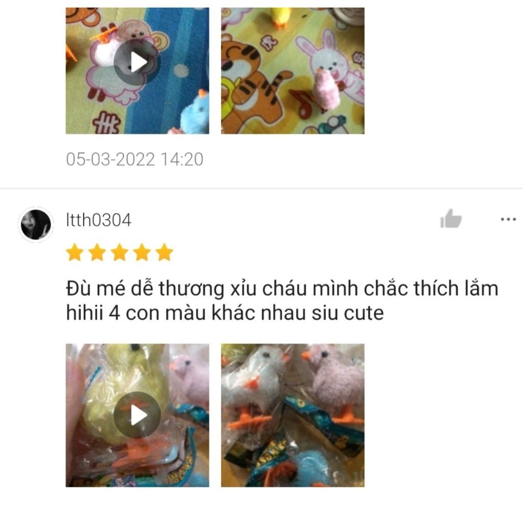 Đồ chơi gà con vặn cót biết nhảy lon ton vui nhộn cho bé. CORACLE