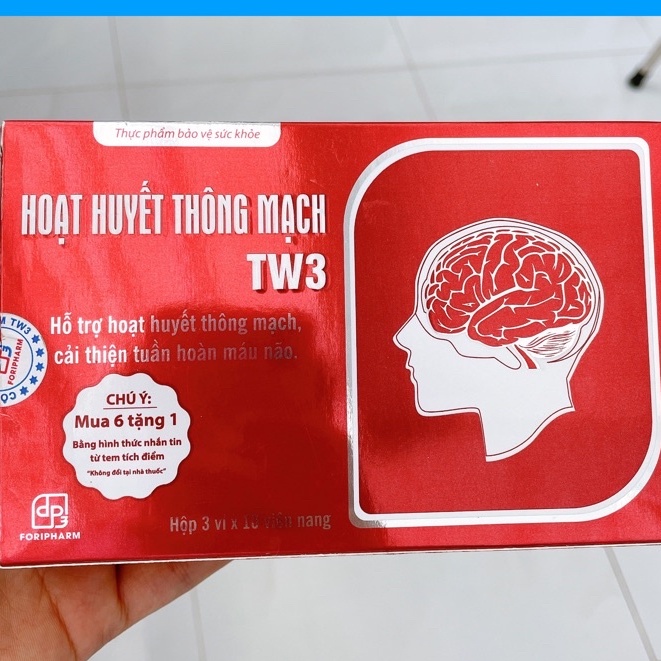 Hoạt huyết thông mạch trung ương 3 Hoạt Huyết, Bổ Não Tăng Cường Trí Nhớ, Giảm Nguy Cơ Tai Biến