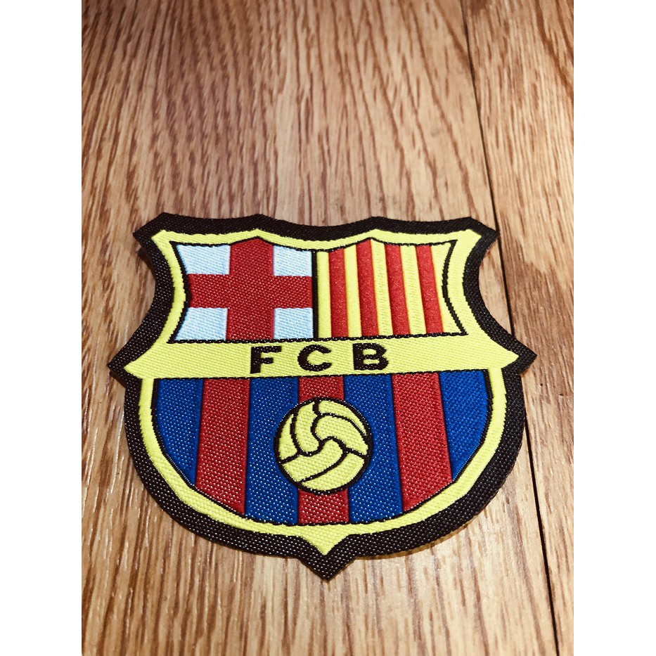 Logo Sticker ủi tiện dụng logo đội bóng Mu - Chelea - Barca - Real - Arsenal - Liverpool