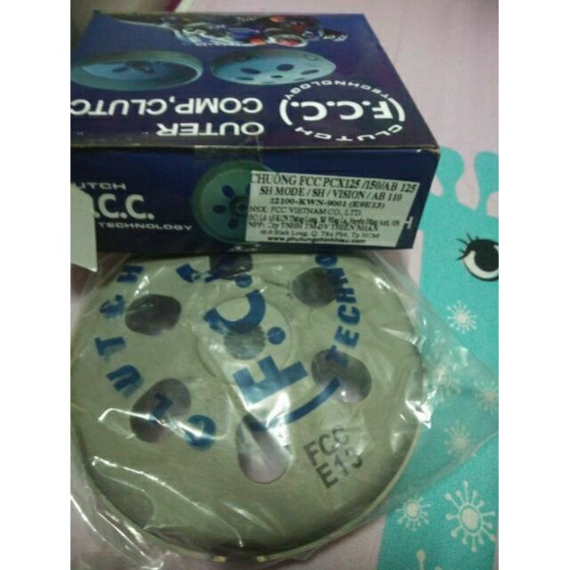 Chuông FCC PCX Sh Ab Lead Vario Vision (AirBlade Vision 110 Vision125 @ Ps Dylan nồi ly hợp truyền động Air Blade, E13