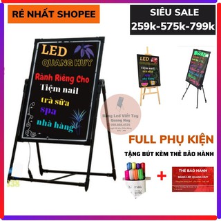 [Xả Kho]Bảng LED Huỳnh Quang ❤️FREESHIP❤️Bảng LED Dạ Quang 50*70 và 60*80 Full Phụ Kiện +Thẻ Bảo Hành 12 tháng