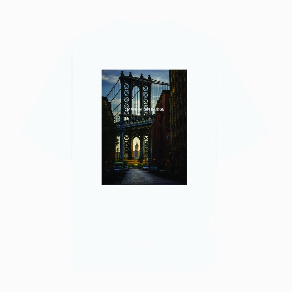 Brooklyn tee Áo thun nam nữ Form rộng