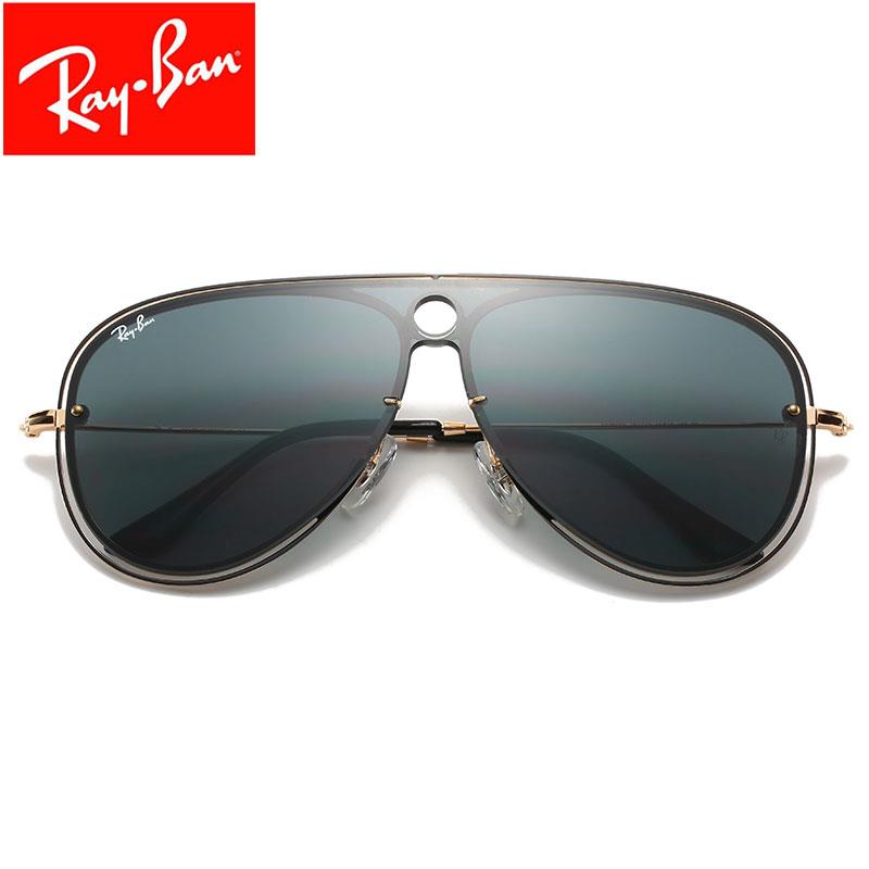 Aviator Ray-Ban_ chính hãng Kính râm 2021 Thời trang Hàn Quốc mới Kính râm nam nữ một mảnh Cặp đôi hợp thời trang Du lịch ngoài trời Kính râm lái xes