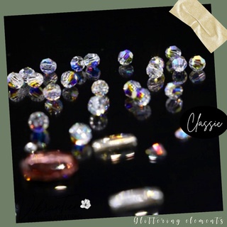 Pha lê Swarovski tròn giác lớn 4mm (10/20/30/50 viên)
