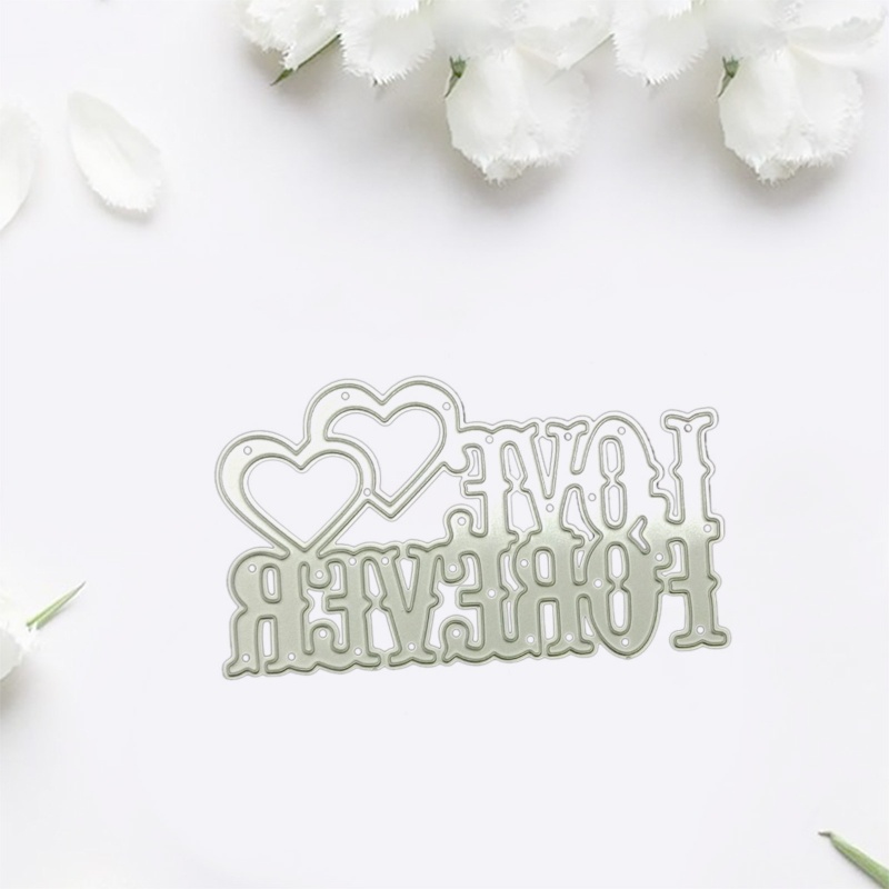 Khuôn Cắt Giấy Kim Loại Trang Trí Hình Trái Tim