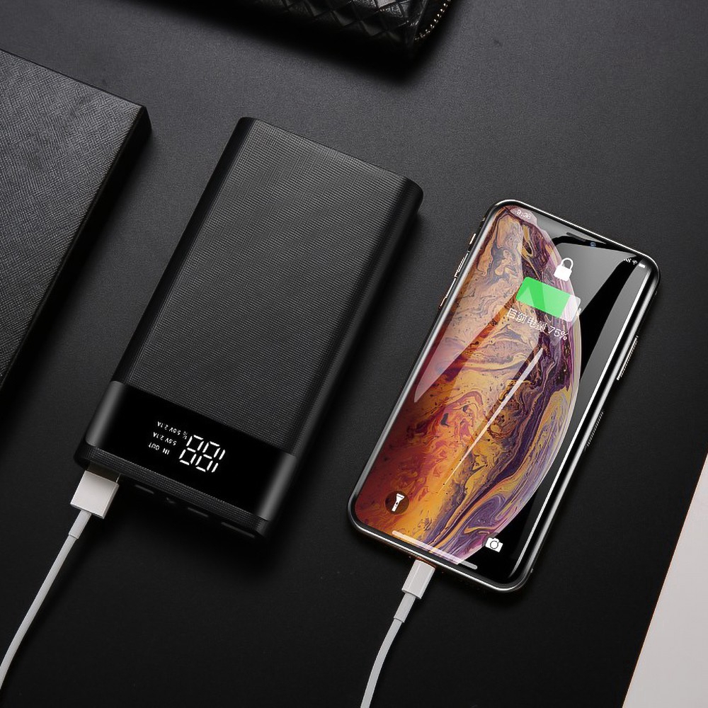 Vỏ hộp pin dự phòng Type-C micro USB 6x18650