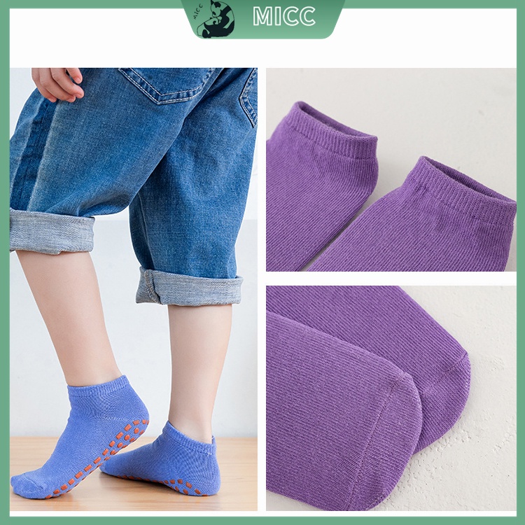 1 Đôi Vớ Cao Su Silicone Chống Trượt Cho Bé Từ 1-15 Tuổi