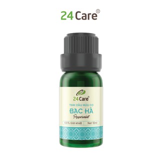 Combo 2 chai Tinh dầu Java & Tinh dầu Bạc Hà 24Care (10ml/chai)