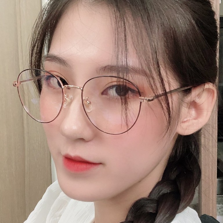 Gọng kính Titanium 85008DV thời trang cao cấp nam nữ siêu nhẹ siêu bền OURESS