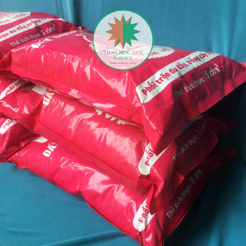 Đất Sạch Hữu Cơ Trồng Hoa, Cây Kiểng SFARM Bao 5dm3 – Dinh dưỡng đủ đầy trồng cây tiện lợi