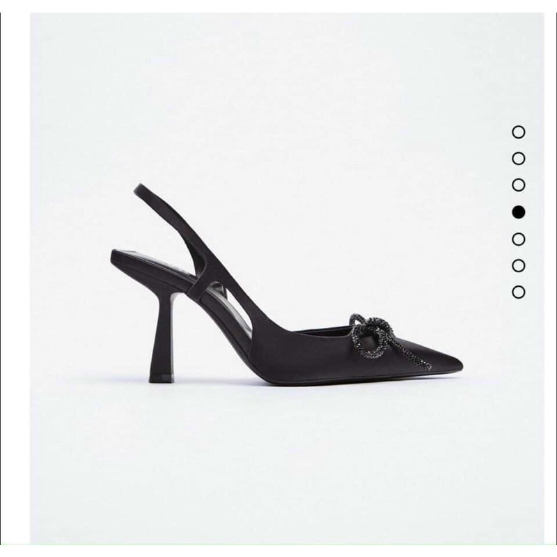 Sandal zara nơ đá