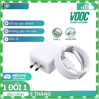 Củ Sạc Oppo Bộ sạc nhanh Oppo vooc Dùng cho A3s A37 F9 F11 F5 A53 Hàng Chính Hãng