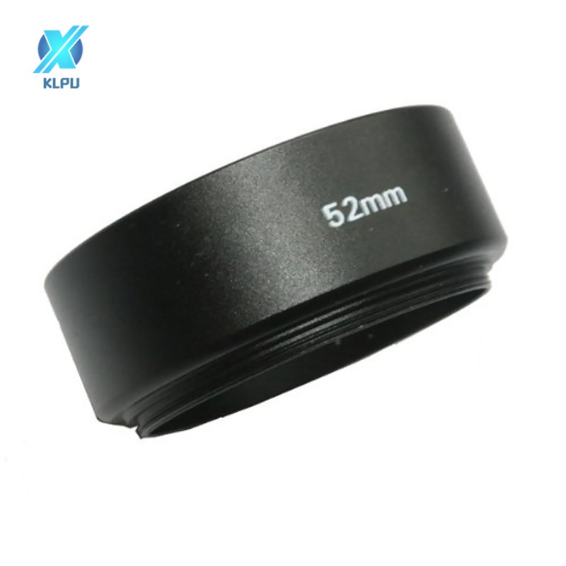 COD# 52mm Metal Camera Lens Hood for Canon Nikon 50mm f1.8 #VN