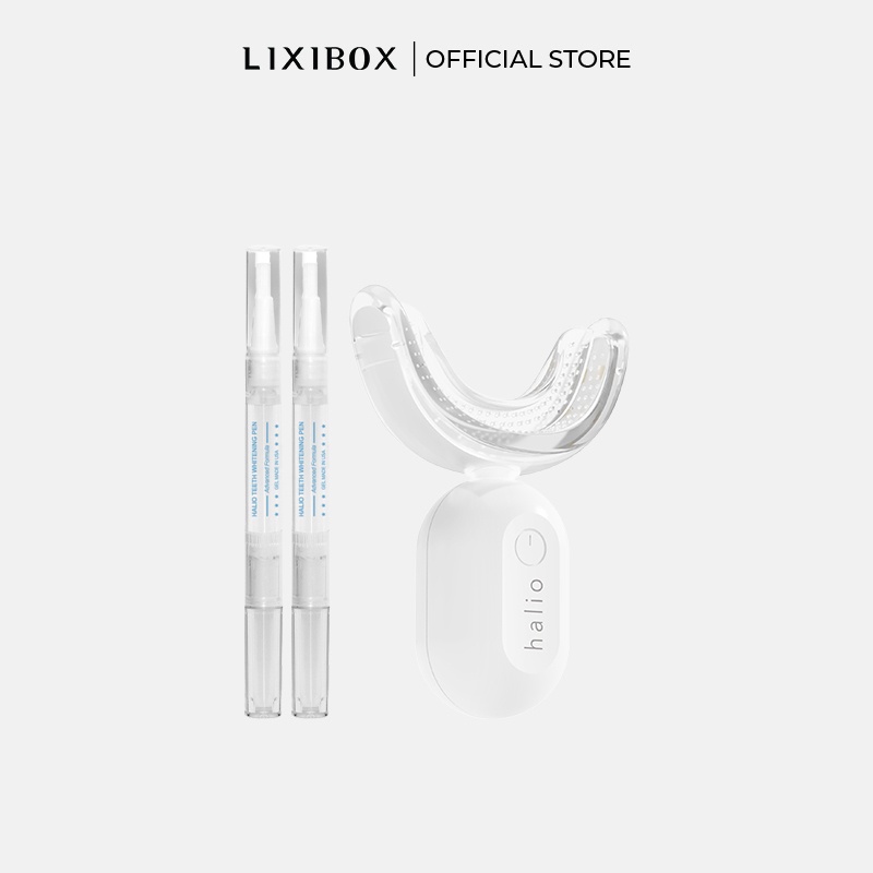 Combo Kit Tẩy Trắng Răng Halio Professional Teeth Whitening Enhancer