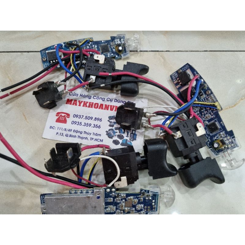 MẠCH THAY THẾ CHO MÁY KHOAN VẶN VÍT MILWAUKEE 12V