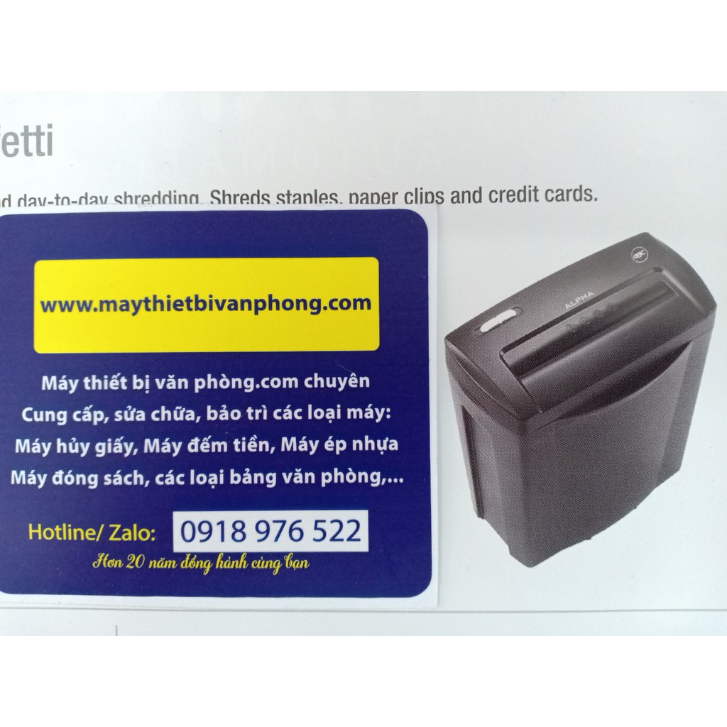 GBC Alpha Ribbon Paper Shredder