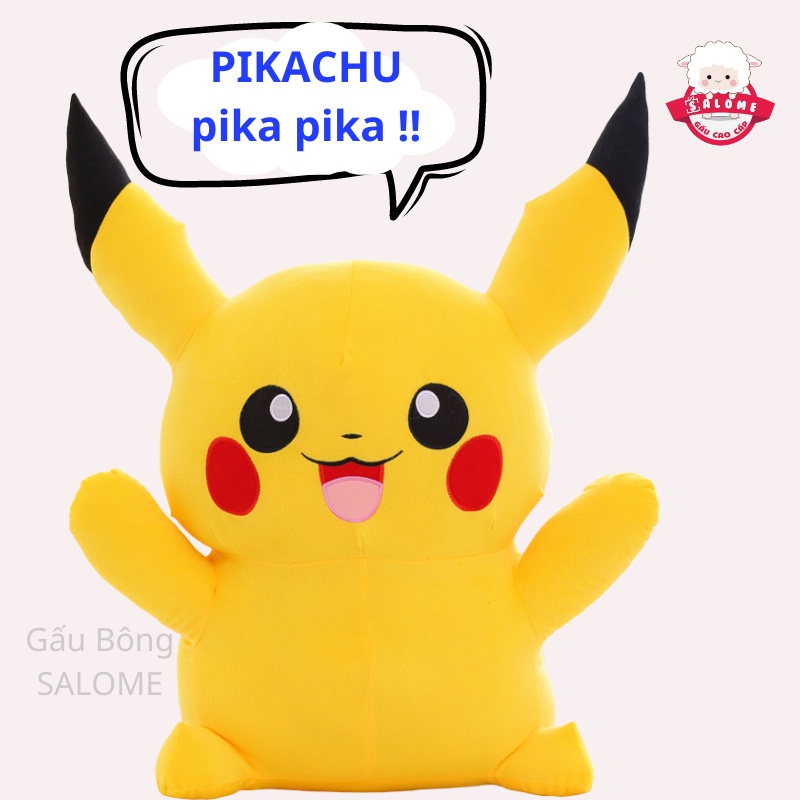 Gấu Bông Pikachu Dễ Thương SALOME Hoạt Hình Pokemon