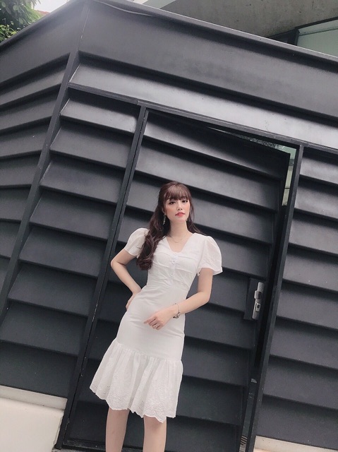 Váy thô đuôi cá