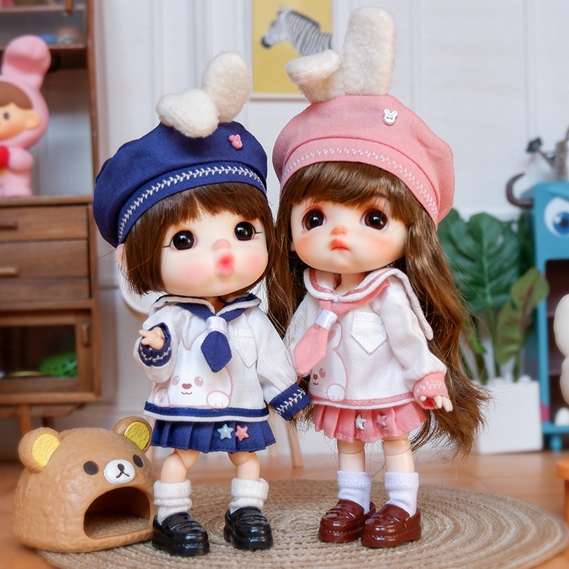 Mô Hình Nhân Vật Ymyobitsu11 1/12 BJD BODY9 OB11 Độc Đáo Sống Động