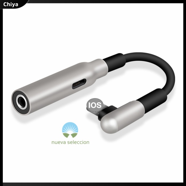 Dây Cáp Chia Cổng Sạc Và Tai Nghe 3.5mm 2 Trong 1 Bằng Tpe Thân Thiện Với Môi Trường Cho Iphone 12 Pro Max Mini 11 Xs Xr