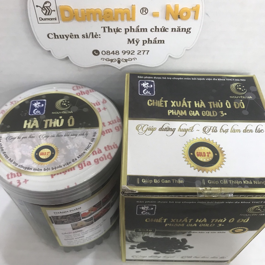 [Hàng Chuẩn] Hà thủ ô Phạm Gia gold 3+