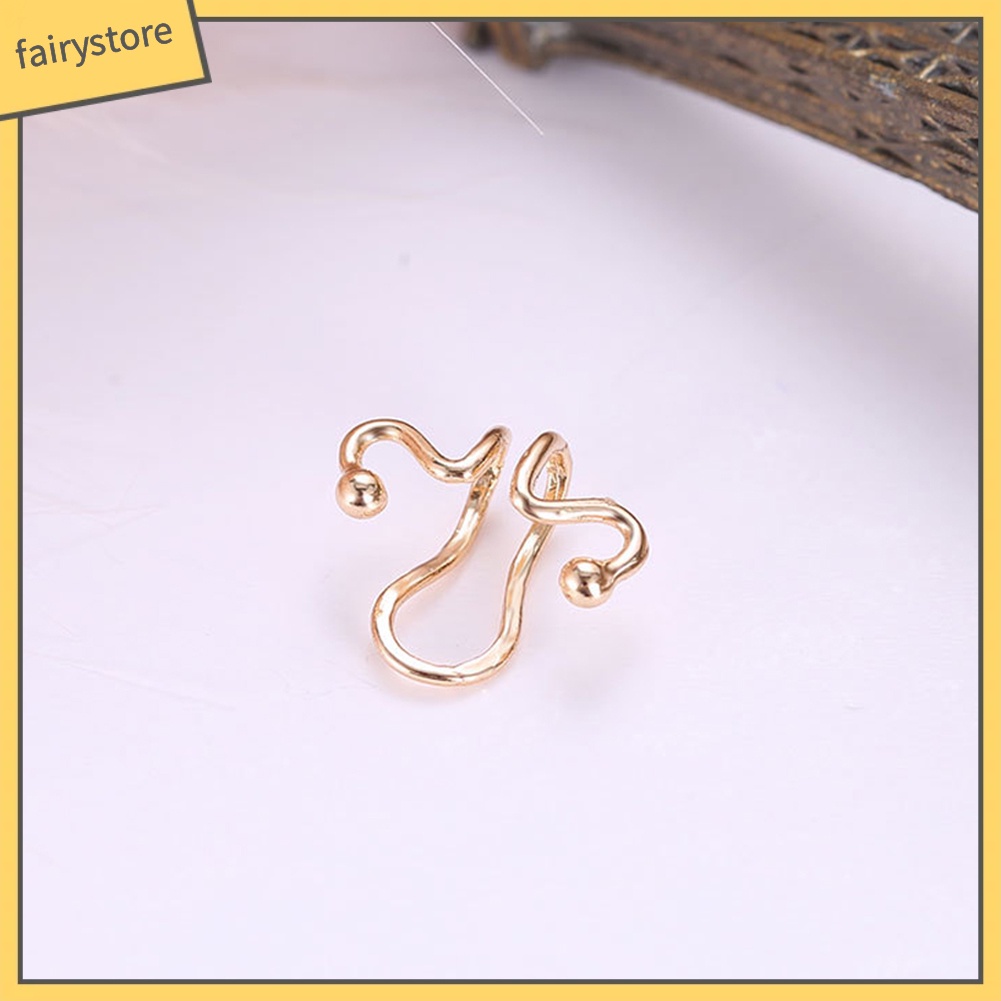 Khuyên tai cá tính không cần bấm lỗ