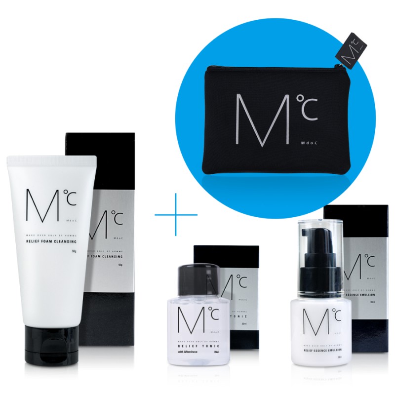 Set dưỡng ẩm MdoC Relief Travel Set