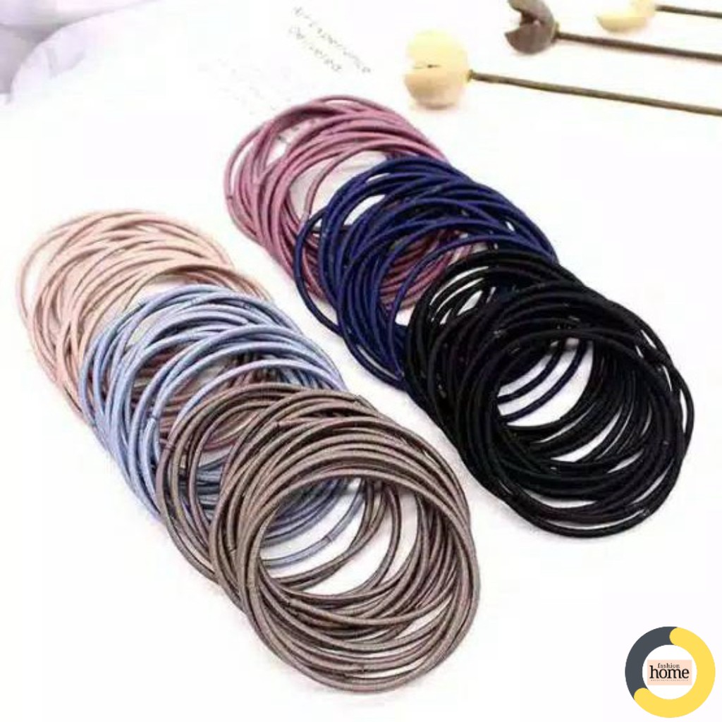 Set 40 chun tóc mix màu, dây Thun buộc tóc siêu xinh Mã CT#801 [ khohangphuongnguyen ]