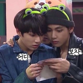 Cài tóc mắt ếch BTS Run ep 51