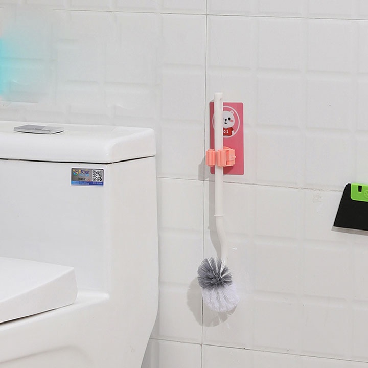 Miếng Dính Treo Chổi - Móc Treo Kẹp Giữ Chổi Cọ Dán Tường, Treo Cây Lau Nhà