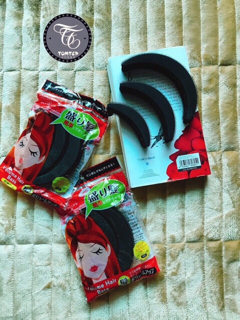 Bộ kẹp mái phồng 3 món