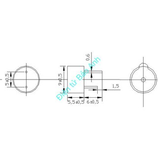 Còi chíp TMB09A05 5V (Active Buzzer)