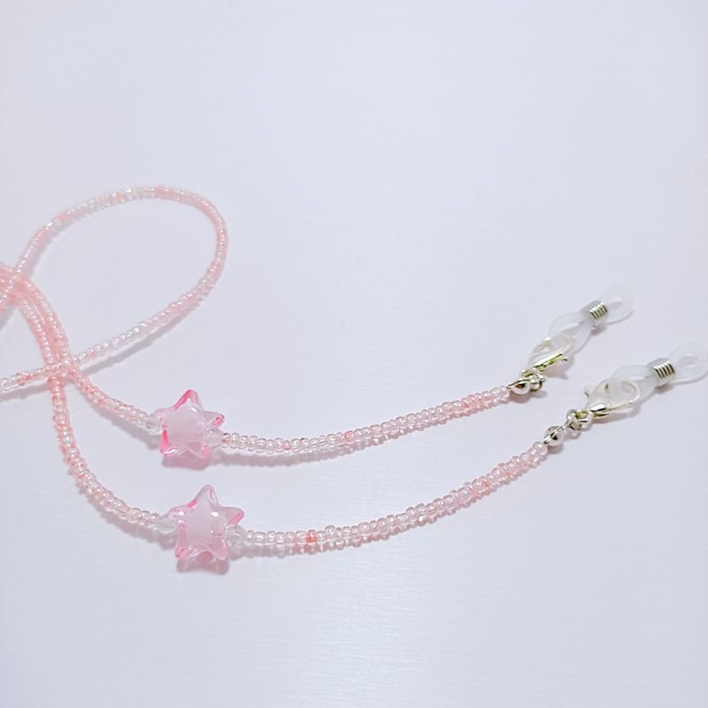 Dây đeo mắt kính thời trang nhiều mẫu hạt nhựa xinh xắn