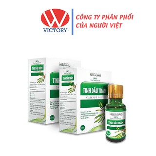 Tinh Dầu Tràm Nagara (Chai 20ml) - Giúp Phòng Cảm Mạo Và Đau Nhức - Victory Pharmacy
